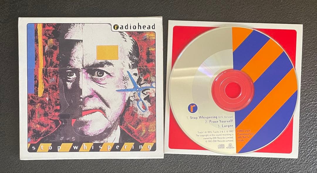 Radiohead ‎/ Stop Whispering 【プロモCD】