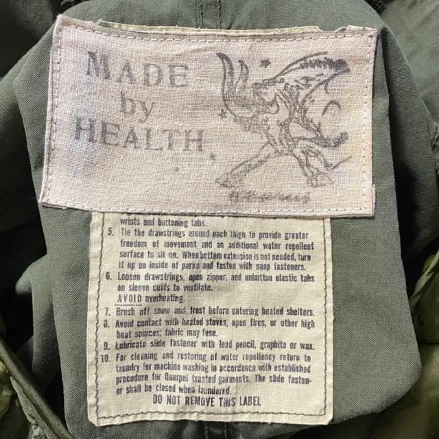 MADE by HEALTH ヴィンテージ 実物 M-65 モッズコート