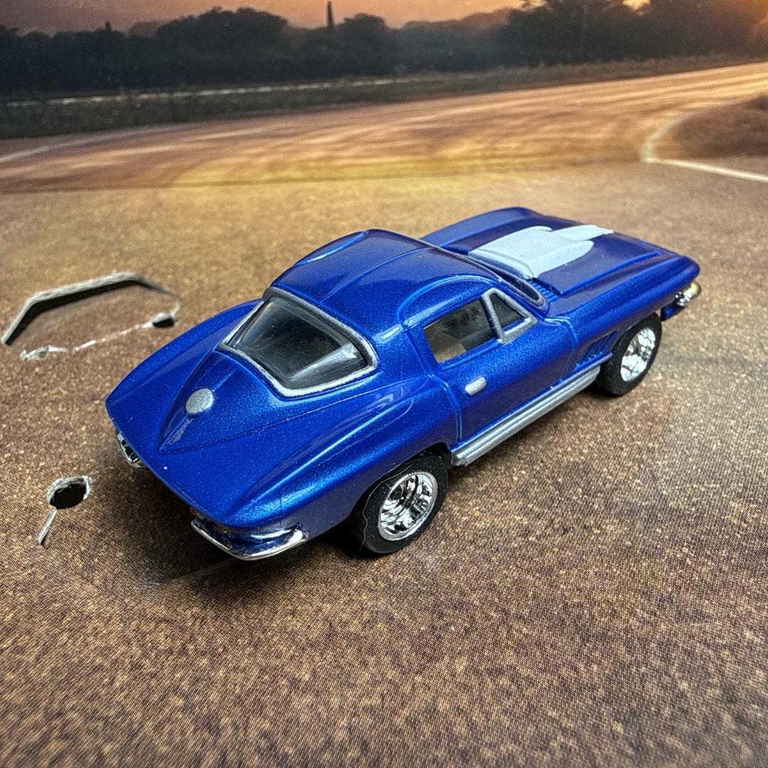 67 Chevy Corvette C2☆カスタム☆HOスロットカー