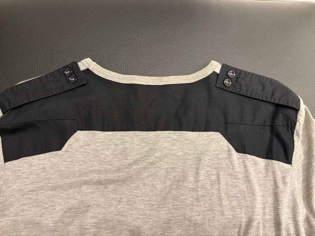 希少　Dior Homme エディ期　エポーレットTシャツ
