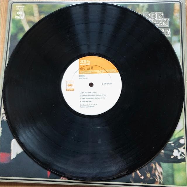 ボブ・ディラン DESIRE LP 国内盤 d950y96