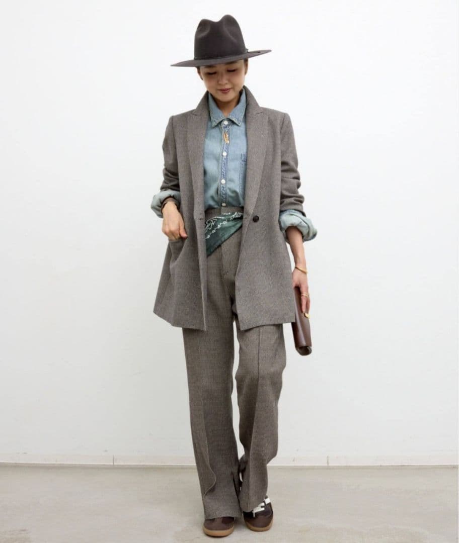 アパルトモンHoundstooth W Jacket