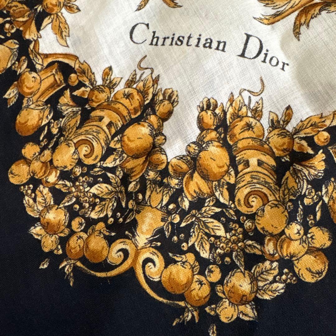 Christian Dior ショール　大判スカーフ　クリスチャンディオール