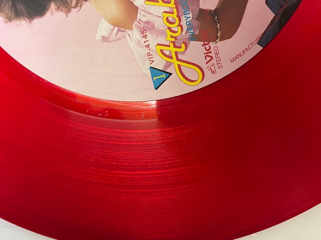 G824希少廃盤 赤盤 帯付 カラフル・アラベスク 1982年 21曲メドレー