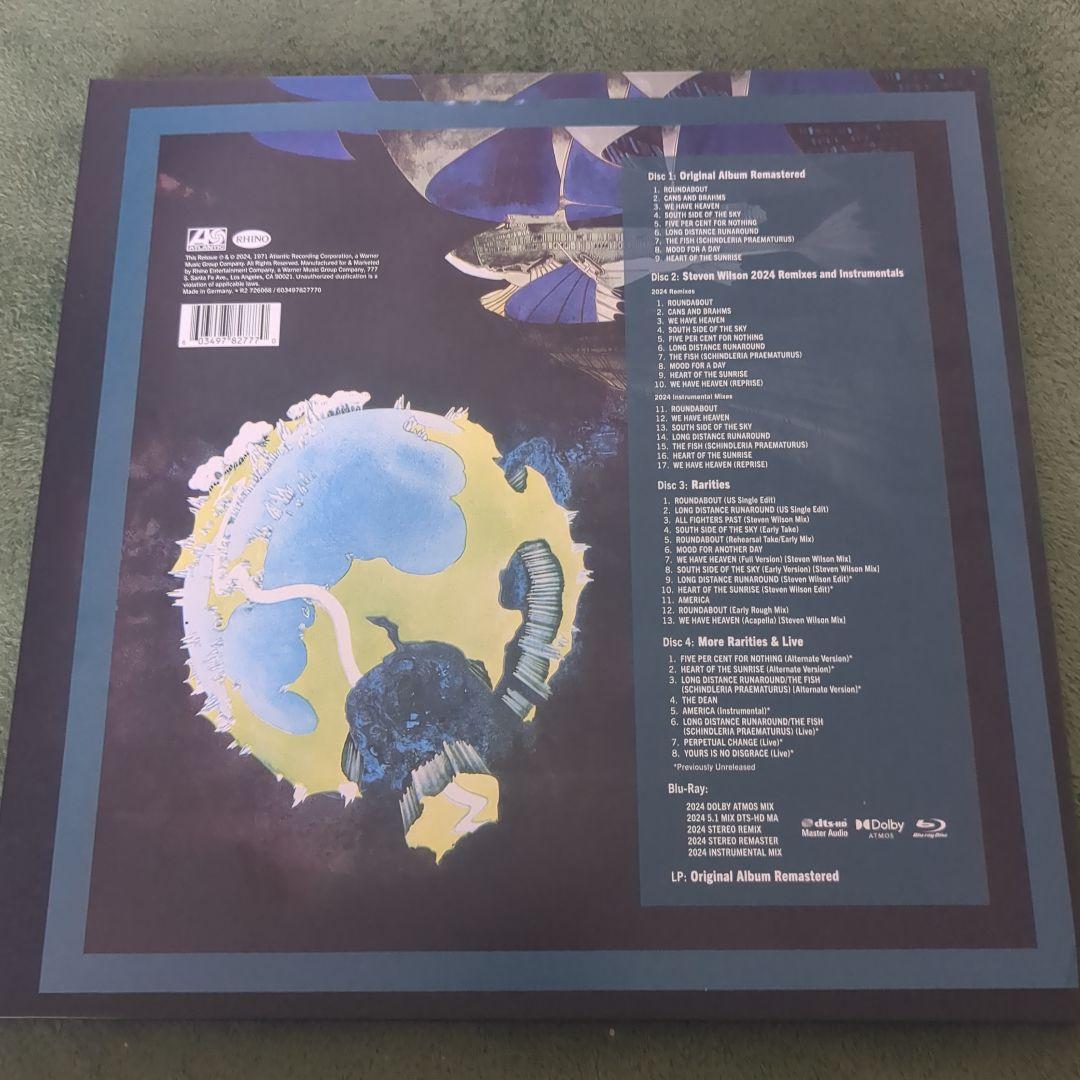 洋楽 Yes Fragile Super Deluxe Edition