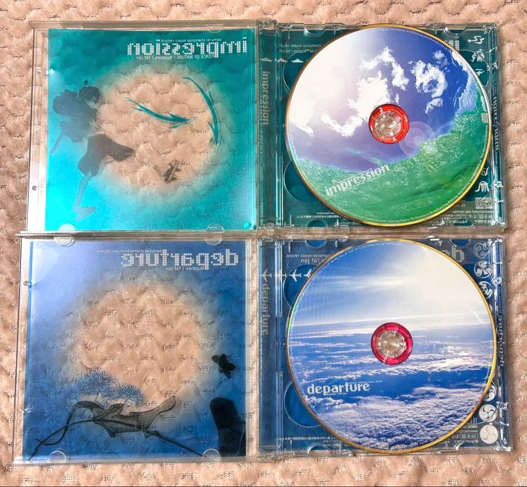 サムライチャンプルー impression ＆ departure 2枚セット