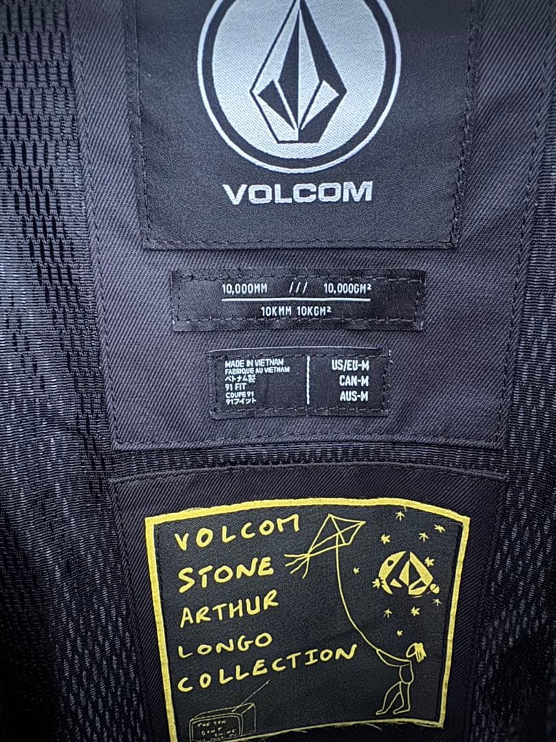 Volcom スノーボードウェア　黒