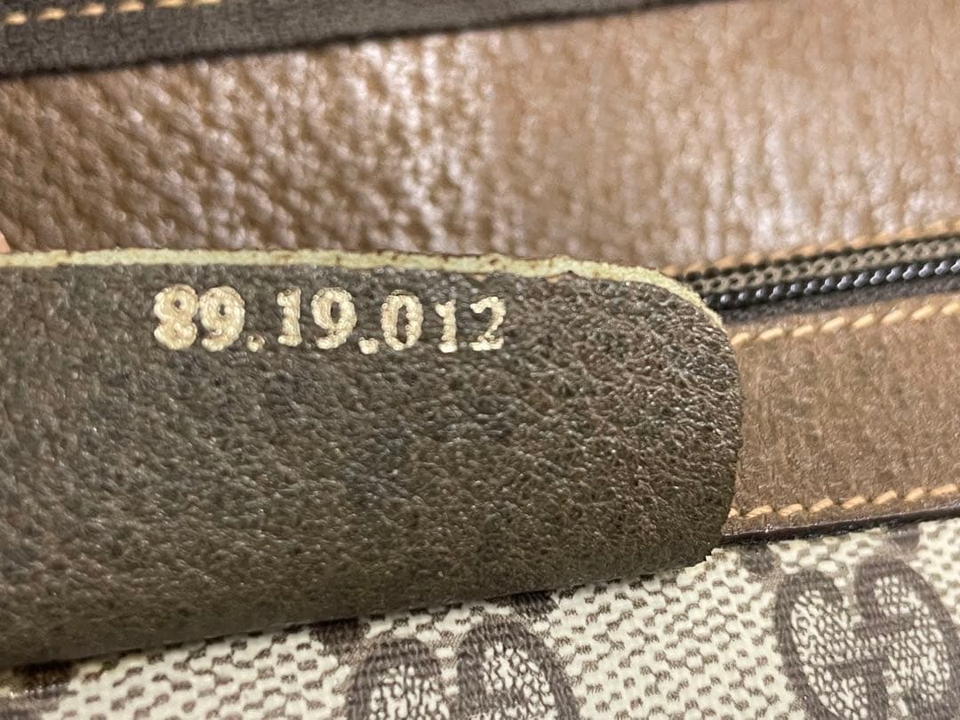 GUCCI オールドグッチ　ボストンバッグ　GGキャンバス