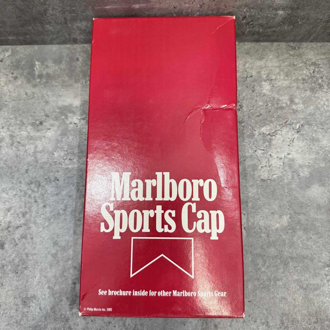 80s USA製　Marlboro スポーツキャップ レッド　1985年製