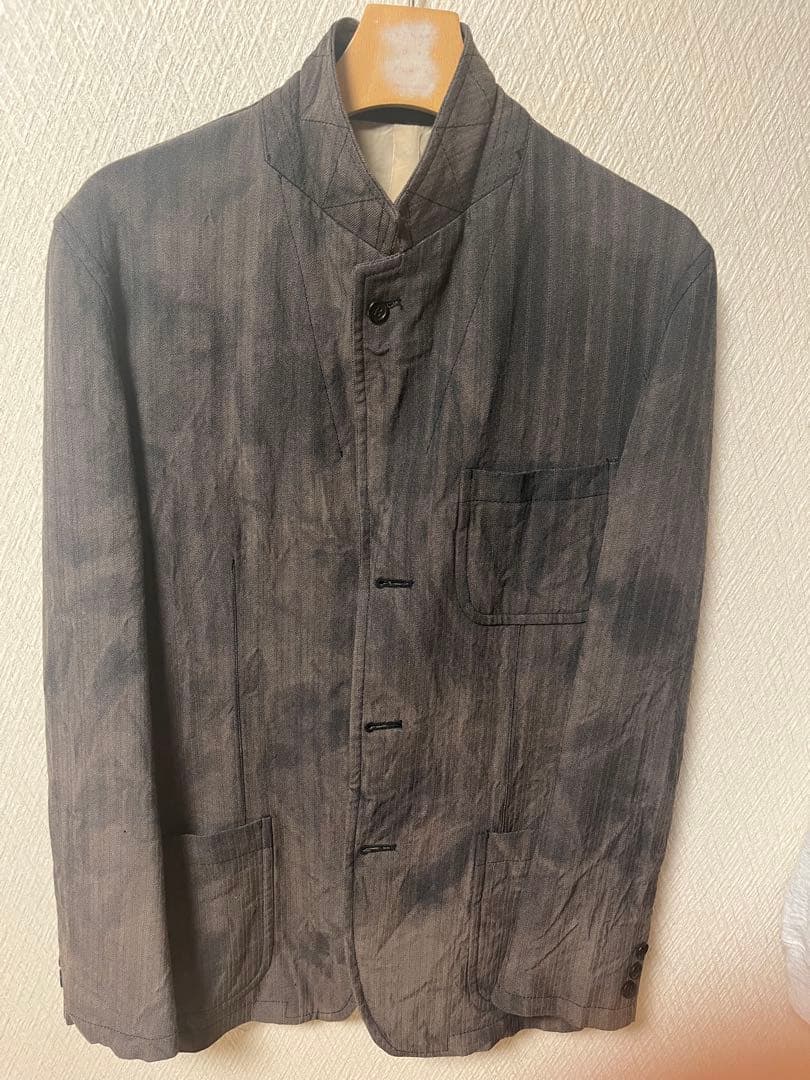 COMME des GARCONS HOMME ムラ染めジャケット 04aw
