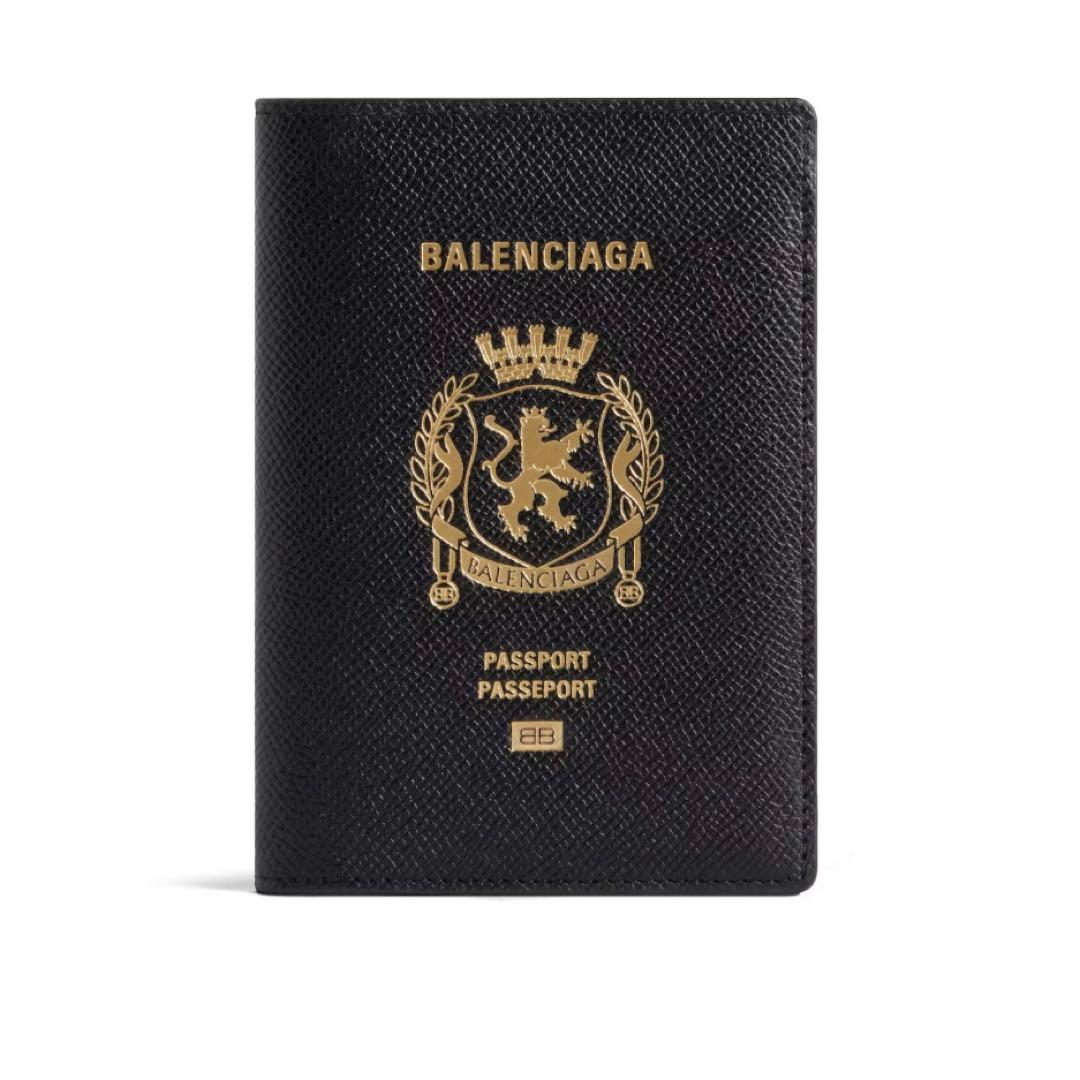 BALENCIAGA パスポートケース ブラック