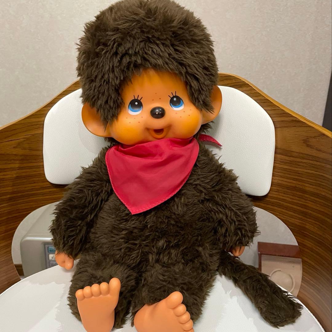昭和レトロ　BIGモンチッチ Lサイズ男の子ブルーアイ