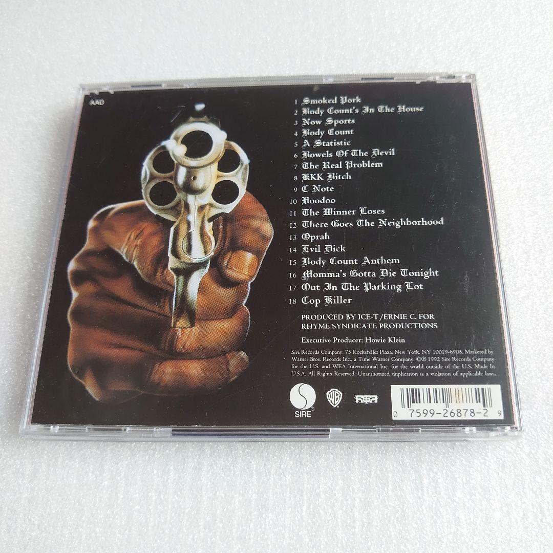 【CopKiller収録】ボディ・カウント BODY COUNT CD ③