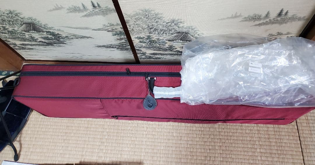 【メメ】津軽三味線本体 バチ教材 スタンドセット1式