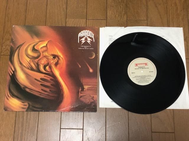 パラドックス　レコード　イギリス盤　スラッシュメタル　ジャーマンメタル