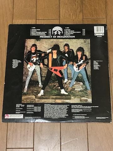 パラドックス　レコード　イギリス盤　スラッシュメタル　ジャーマンメタル
