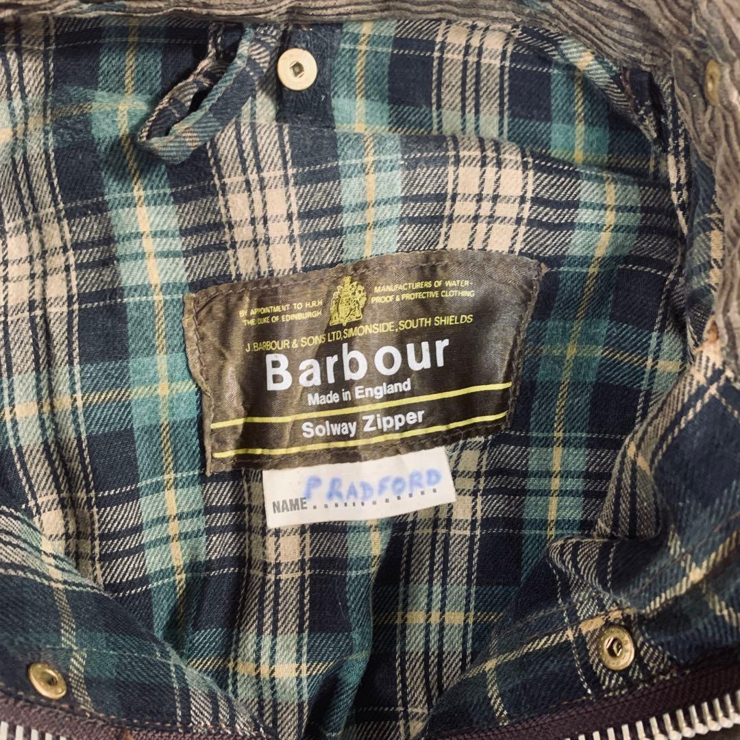 Barbour Solway Zipper ソルウェイジッパー　1ワラント