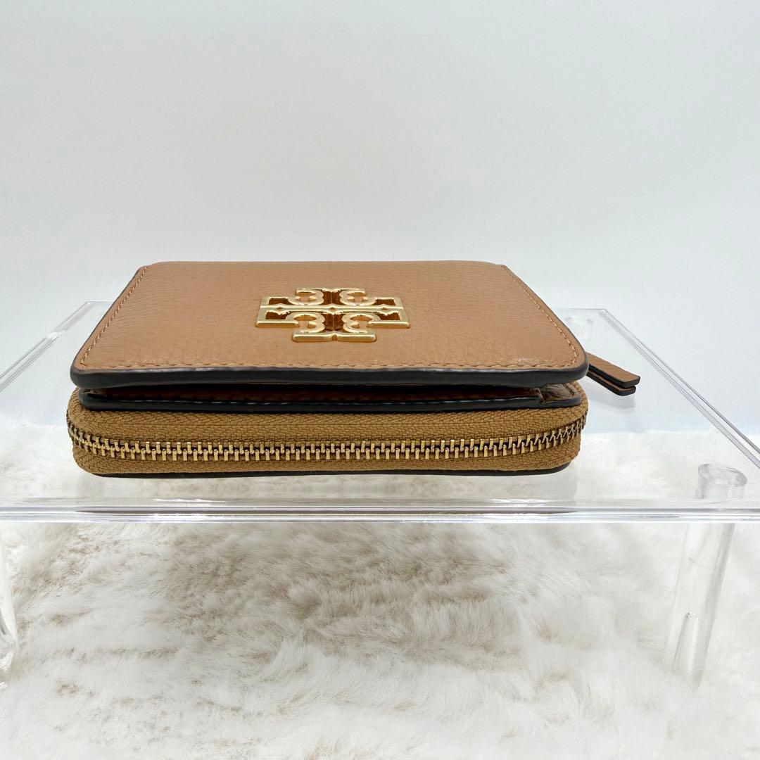【美品】TORY BURCH レザー　二つ折り財布　トリーバーチ