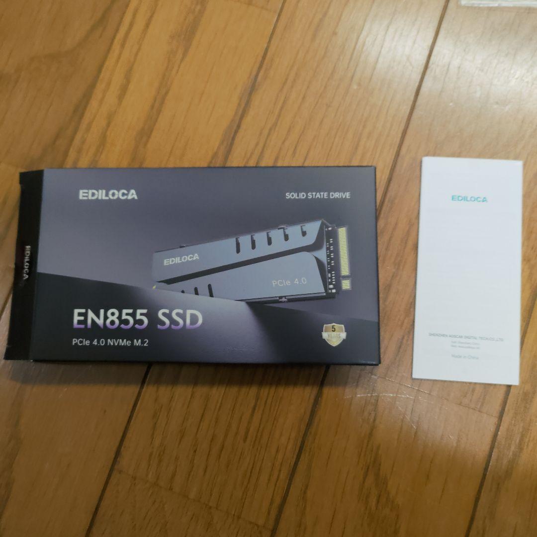 【ジャンク】EDILOCA EN855 内臓SSD 2TB