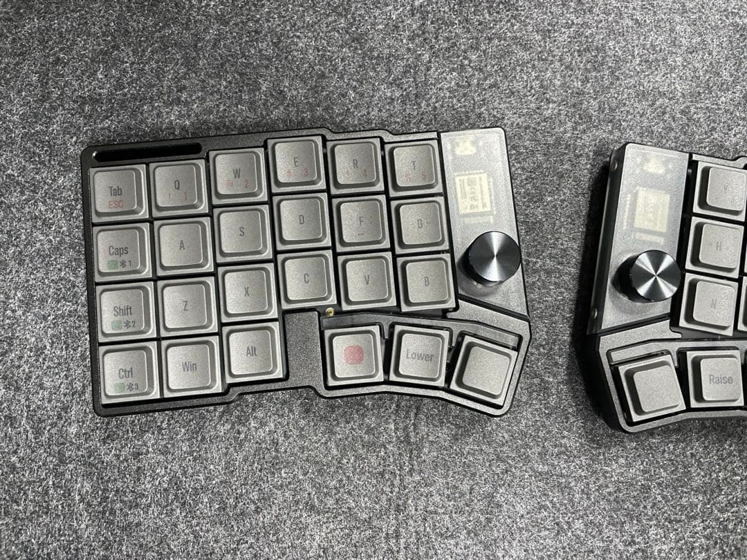 Cornix LP 黒　ブラック　無線分割キーボード