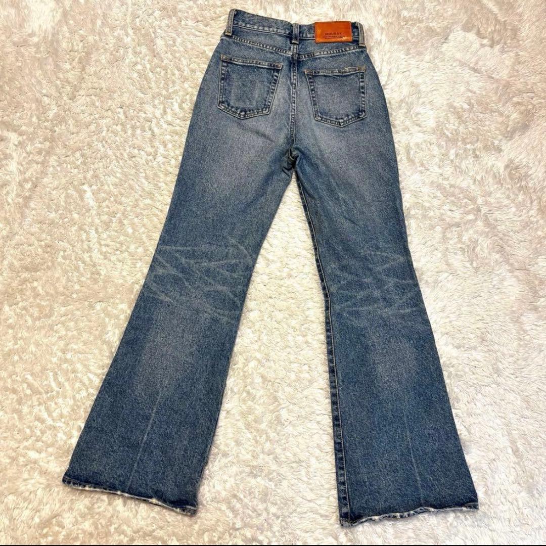【人気モデル】MOUSSY MVS FLARE ブーツカットデニム フレアデニム