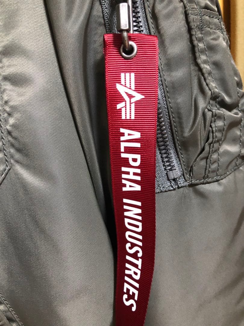 ALPHA INDUSTRIES フライトジャケット Lサイズ美品