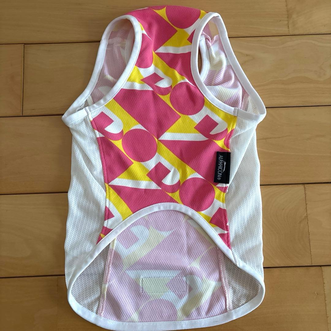 ALPHAICON クーリングタンクトップ　Lサイズ　ワンちゃん犬用お洋服ピンク