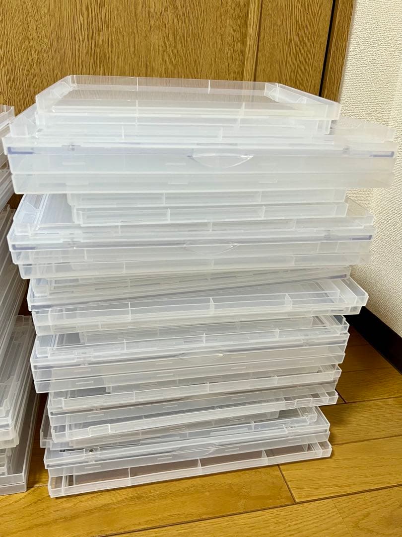 シューズボックス スニーカーボックス 半透明 6個セット 八番屋