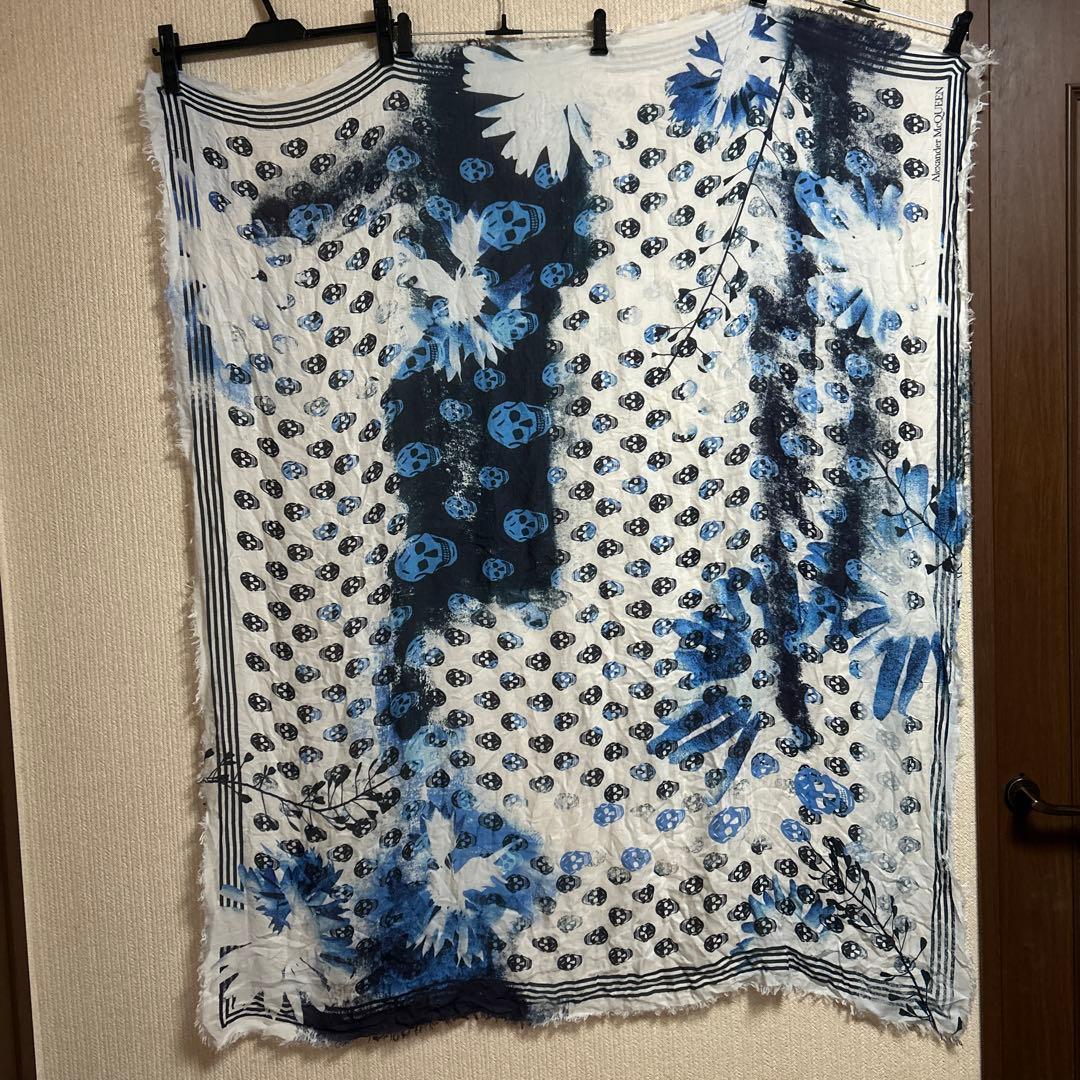 Alexander mcqueen スカーフ　ストール