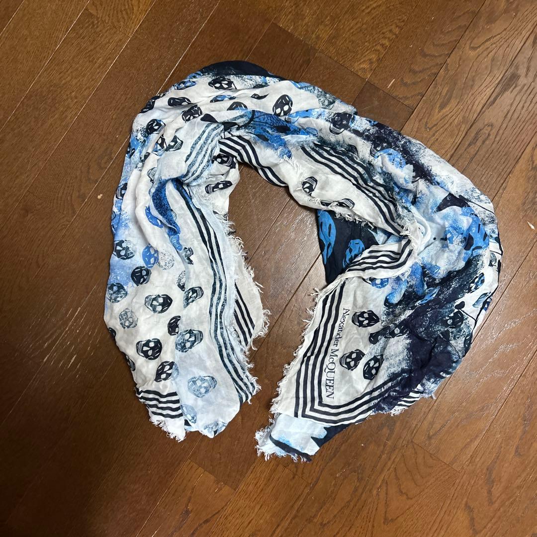 Alexander mcqueen スカーフ　ストール