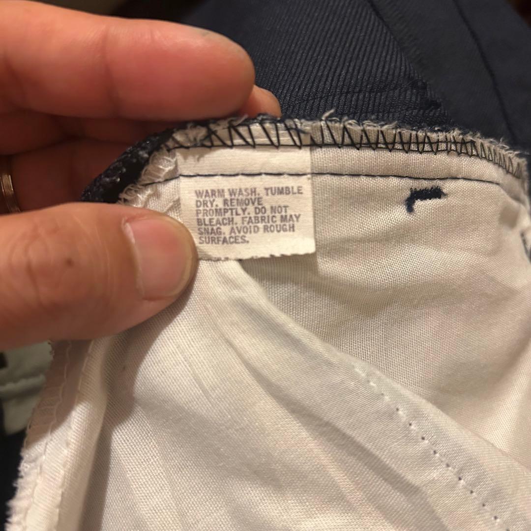 80s Levi's517 スタプレ USA製 ダークネイビー 実寸34×32