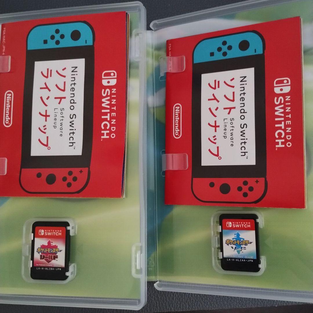 NintendoSwitchソフト　ポケットモンスター　ソード・シールド