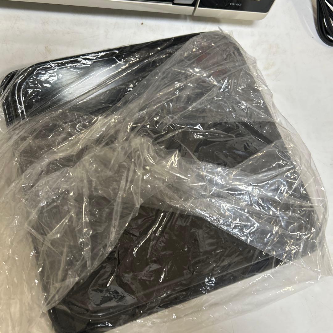 美品　TOSHIBA ER-YK3(W) 東芝オーブンレンジ 角皿(未使用)