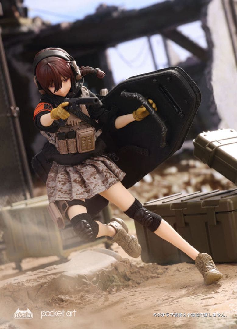 HASUKI POCKET ART卯月怜 1／12スケール可動フィギア