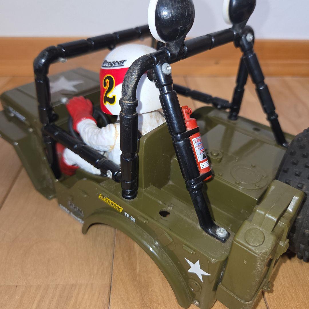 タミヤRC　ワイルドウイリー2　ノーマル→4WDに仕様変更　カスタム品