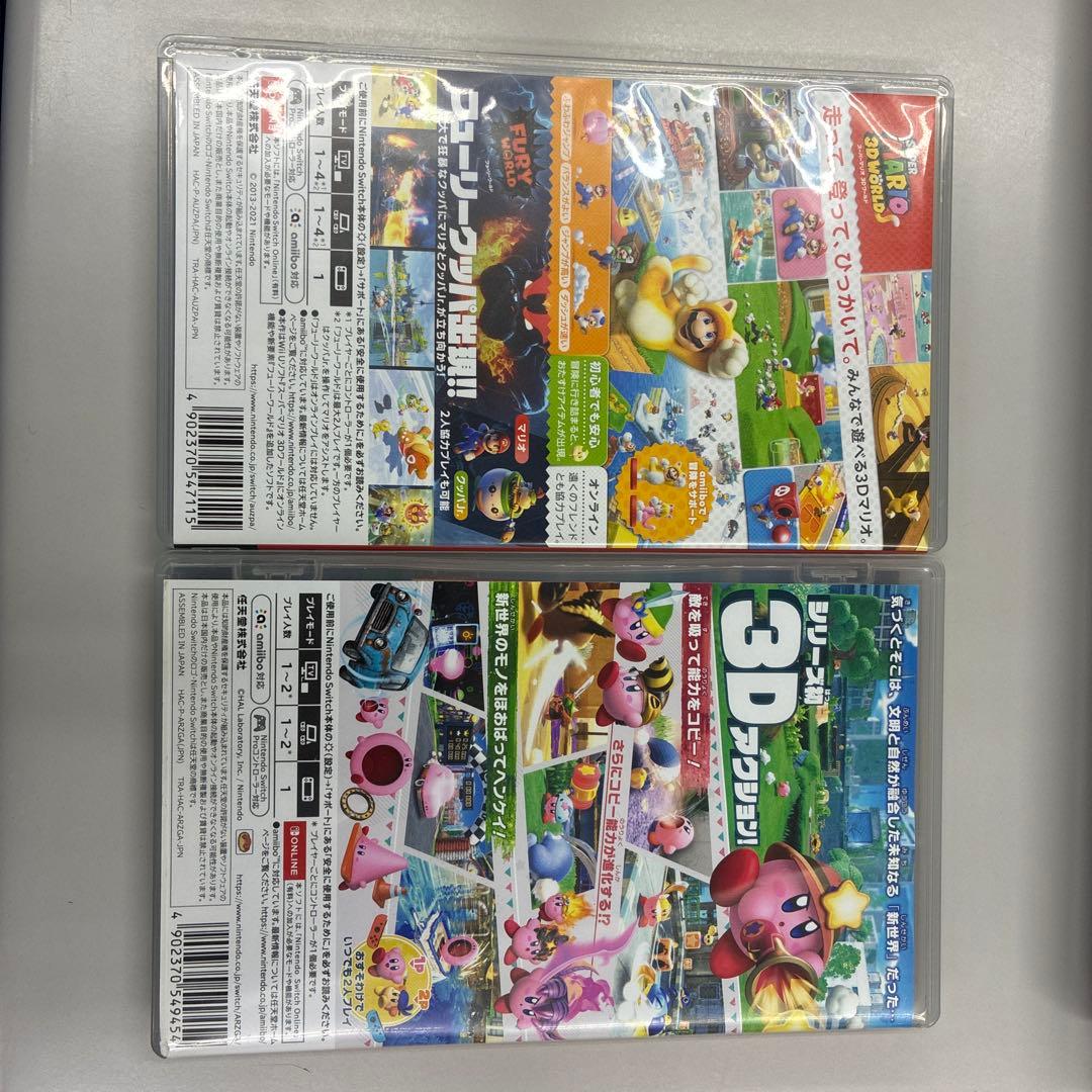 スーパーマリオ 3Dワールド ＋ フューリーワールド、星のカービィディスカバリー