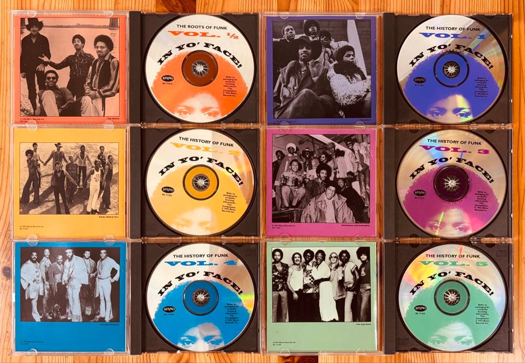 廃盤✴︎In Yo' Face Vol. 1-5+1/2 全6巻コンプリートセット