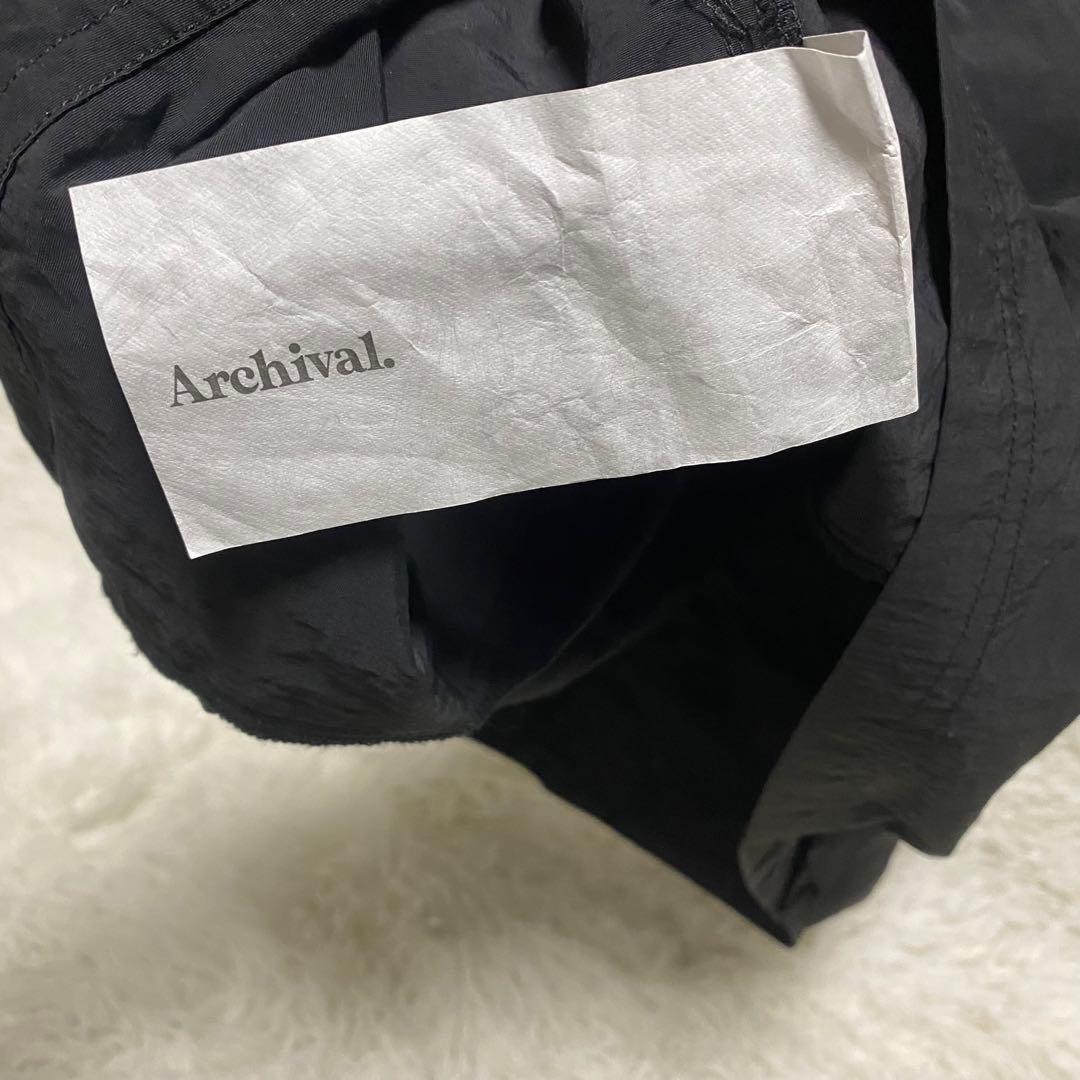 美品　ARCHIVAL REINVENT 3D POCKET TOP BLACK