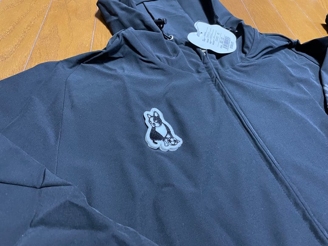 本日限定 S サッカージャンキー 黒 ジャージ サッカー フットサル ジャージ