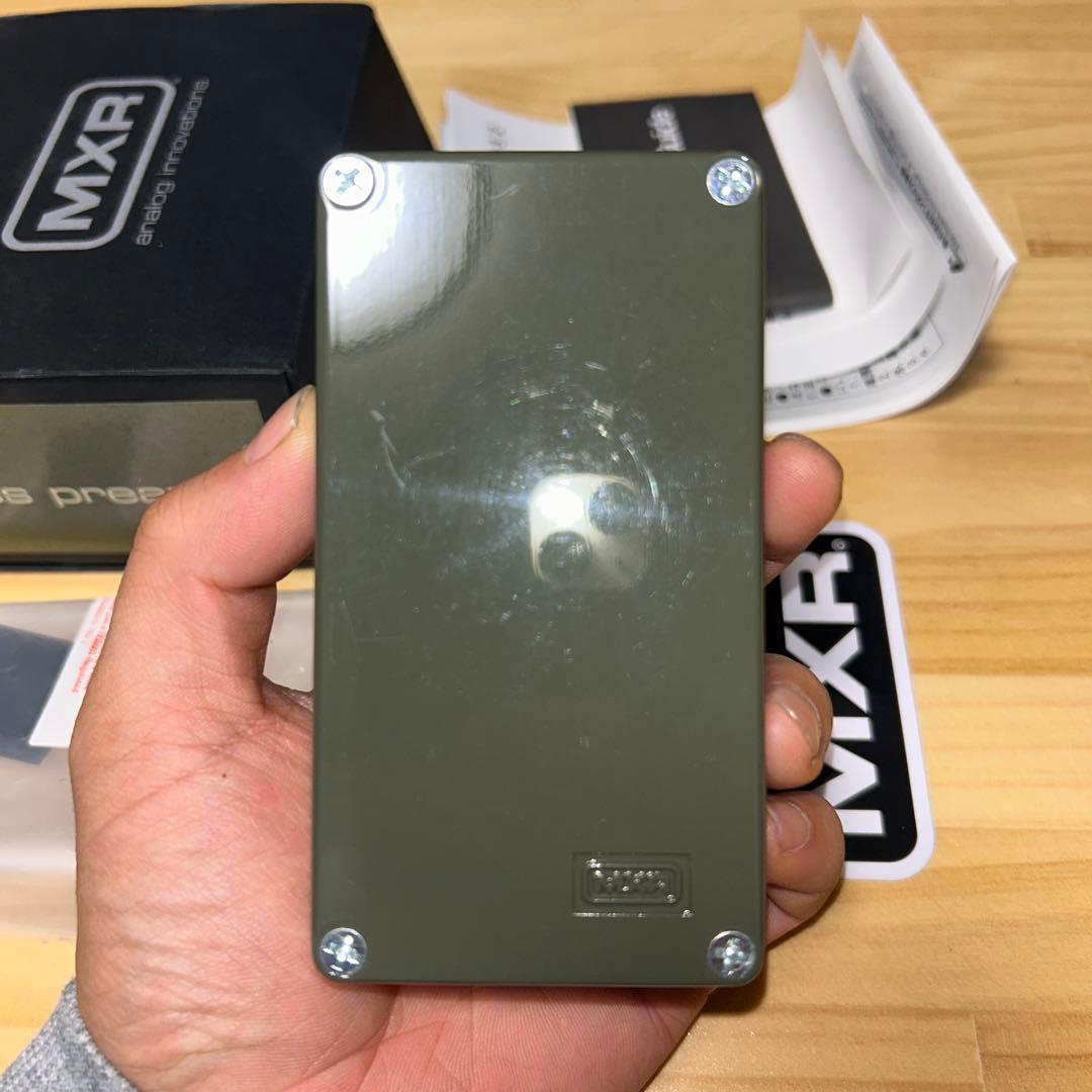 ほぼ未使用MXR M81 bass preamp ベースエフェクター