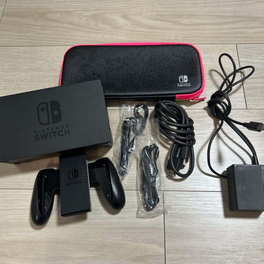 Nintendo Switch 本体 赤/青 充実の付属品付き