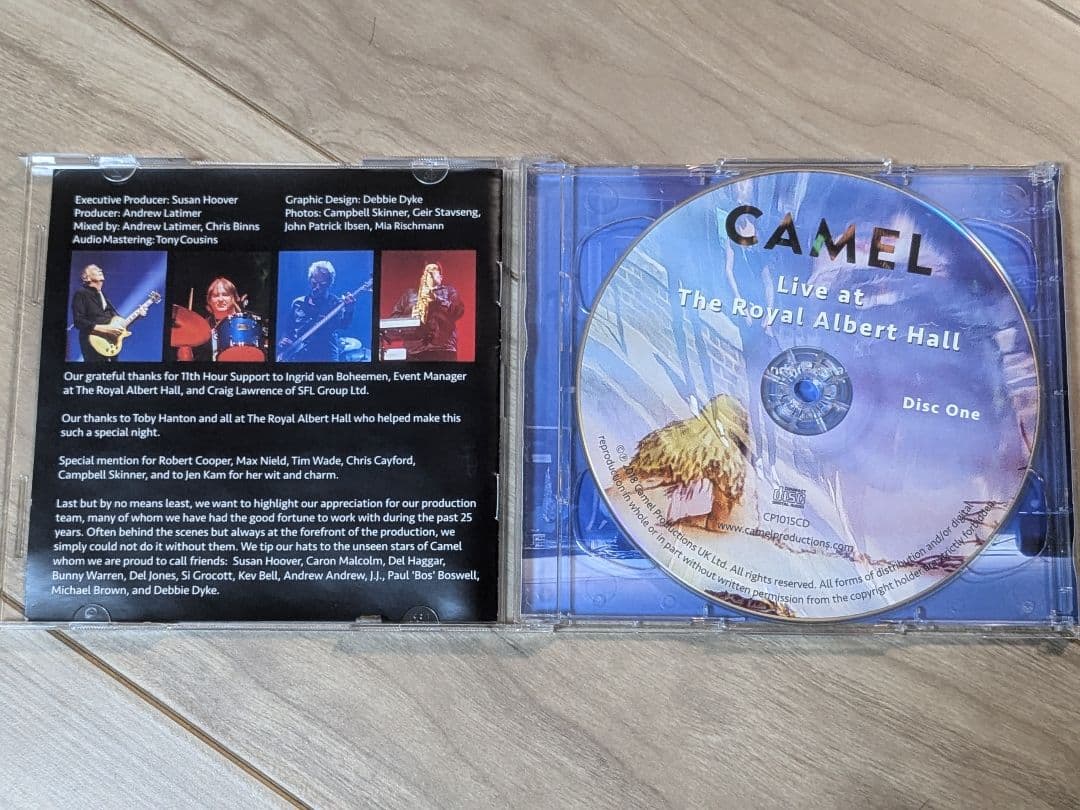 洋楽 CAMEL Live at The   Hall 2018