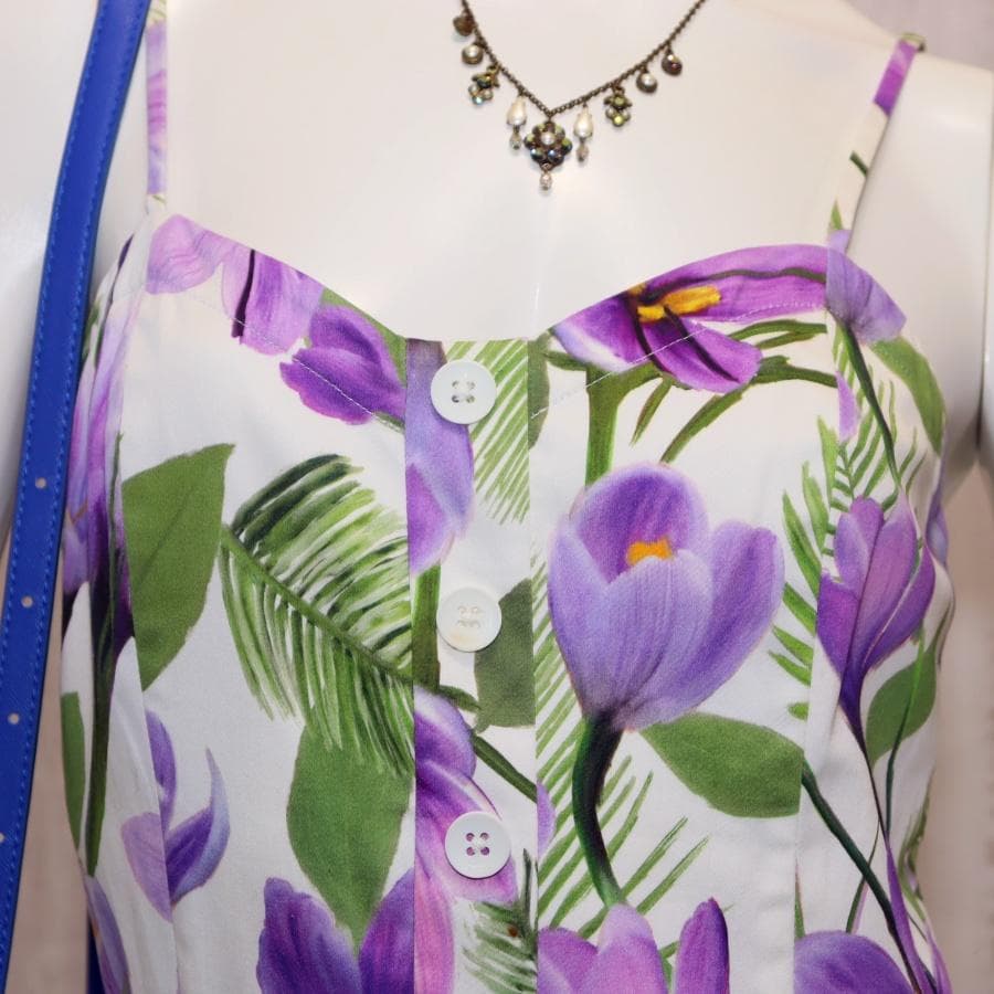 alice + olivia フレア花柄ワンピース 2 Mサイズ