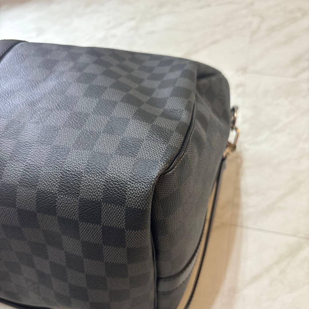 LOUIS VUITTON/ルイヴィトン ダミエ キーポル・バンドリエール 55