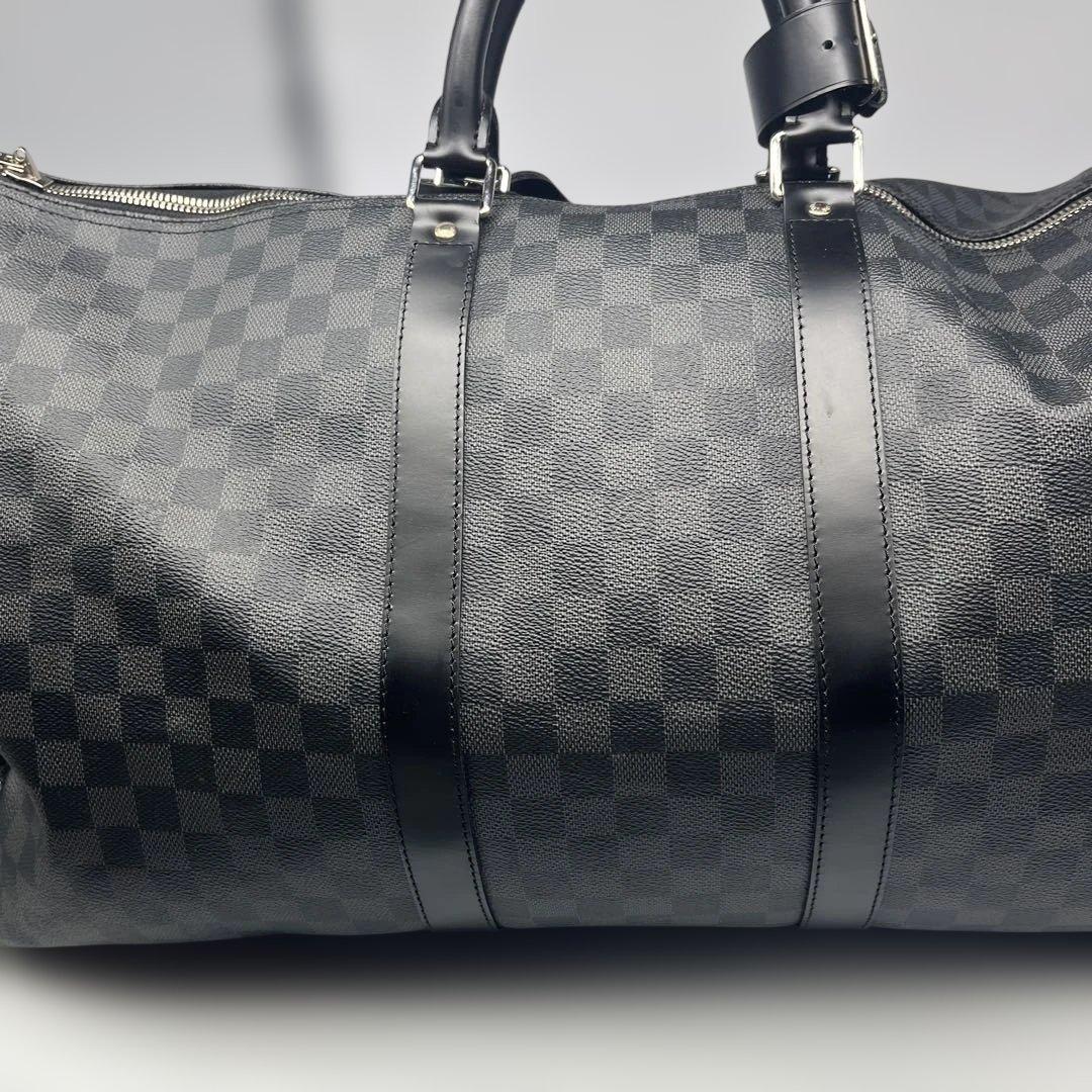 LOUIS VUITTON/ルイヴィトン ダミエ キーポル・バンドリエール 55