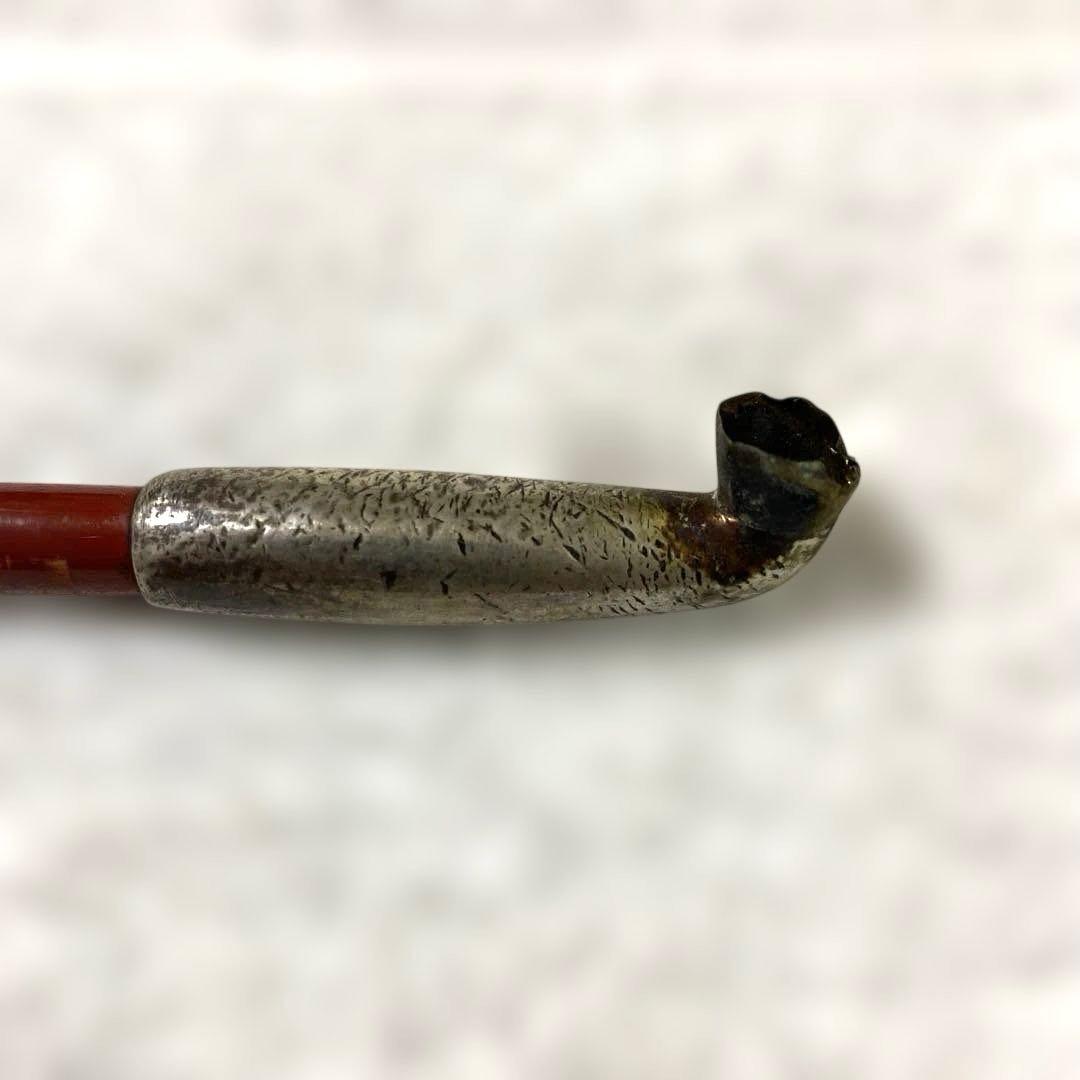 C-17 煙管　煙管入れ　2個セット　煙草道具　骨董品　古道具　美術品　工芸品