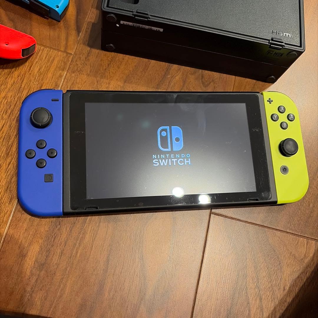 Nintendo Switch 本体 イエロー/ブルー/レッド
