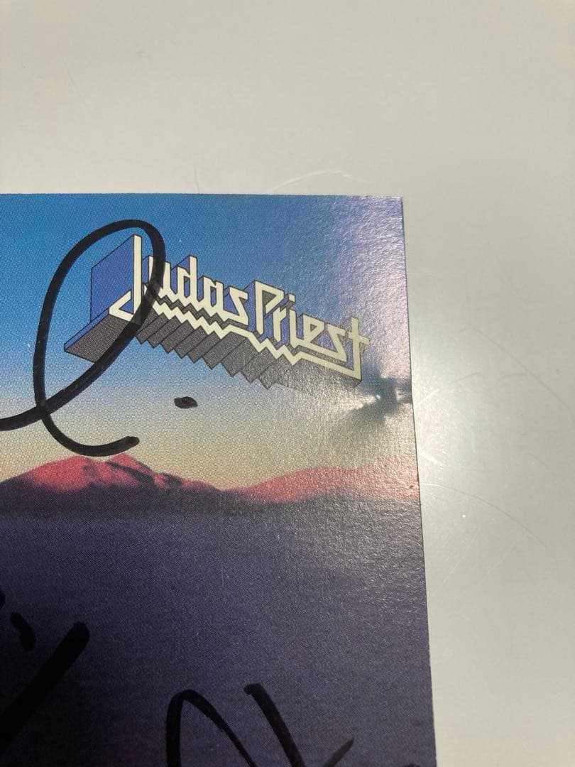 レアJudas Priest サインCD ジューダスプリーストヘヴィメタル　HM