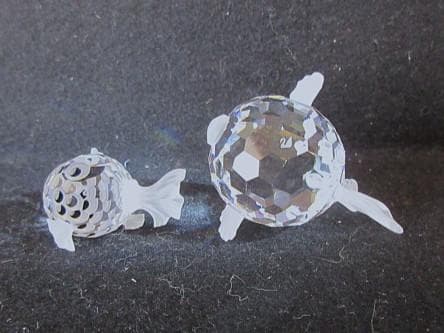 なおなおさん専用 SWAROVSKI フグ大小セット