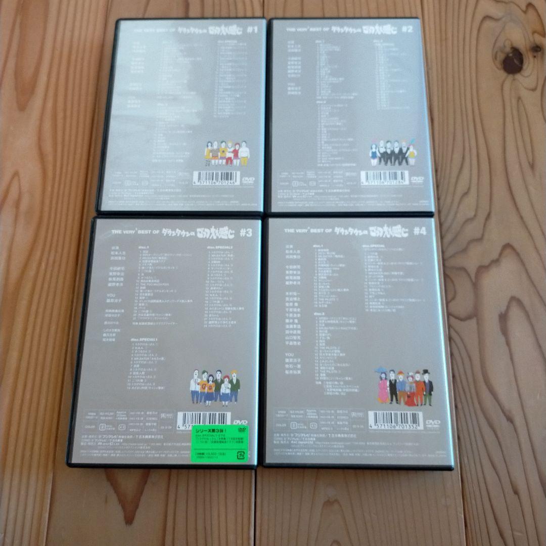 THE VERY BEST OF ダウンタウンのごっつええ感じ1〜4巻セット